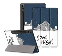 DINGGUAGUA Custodia per Samsung Galaxy Tab S10 Plus,Galaxy Tab S9 FE+ Plus,Galaxy Tab S9 + Plus 12.4 SM-X820/X826B X610/X616 X810/X816B/X818U Tablet,Cover con Funzione Supporto,Gatto pigro