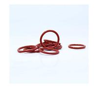 DINGGUANGHE CS1.8mm Silicone O Ring ID 11,2/11,8/12,5/13.2x1.8mm ORing VMQ Guarnizione di Tenuta Spessore 100PCS Bianco Rosso di Gomma 1,8 Millimetri ORing Guarnizione, Anelli