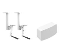Dinghosen Supporto da parete per Sonos_Five, bianco, confezione da 2