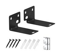 Dinghosen Supporto da parete universale per soundbar compatibile con Samsung, Sony, LG, Panasonic, Sharp e la maggior parte della staffa SoundBar Staffa di montaggio per barra audio con kit hardware