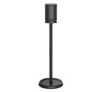 Dinghosen Supporto per altoparlante da pavimento per Sonos Move Stand con clip per cavi di gestione, compatibile con Sonos Move supporto per altoparlanti, facile da installare, nero