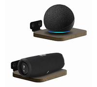 Dinghosen Supporto universale da parete per altoparlanti per la maggior parte dei ripiani per altoparlanti, mensola da parete regolabile per Samsung, Bose, LG, Sonos, Sony, Klipsch, JBL Speaker