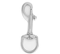 Dingln Best Divers Moschettone Inox, Acciaio Inossidabile 316 Gancio Girevole Eye Snap Bolt Kit Scuba Diving Accessori (90mm, Bianco)