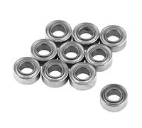 Dingln Cuscinetti a Sfera 10pcs MR63ZZ Doppia Schermatura Cuscinetti A Sfera 3x6x2.5mm Compatibile Con Stampante 3D, Modellismo