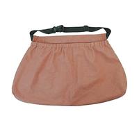 Dinglong Borsa di Ricerca Cibo Tela cerata Pieghevole Campeggio Esterna Sacchetto di Ricerca Cibo Stoccaggio Funghi Acqua Cintura in Pelle Tinders Apparecchio Scandinavo, Rosa, taglia unica,