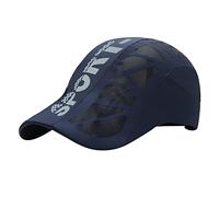 Dinglong Cappello Tennis Berretto da Baseball da Donna Traspirante Estivo per Esterni con Protezione Solare Cappello Tennis (Navy, One Size)