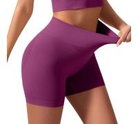 Dinglong Completo Pole Dance Donna Pantaloncini Slip Senza Cuciture da Donna Mutandine Pantaloncini Intimi Anti sfregamento - Red, Size M