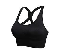 Dinglong Pole Dance Il Reggiseno Prova delle Donne con Grandi Tette e Bella Indietro Può essere regolato per il Reggiseno di Esercizio Yoga Pole Dance, Le Noir, L