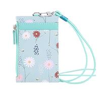 Dinglong Portafoglio e chequier - Borsa portaoggetti per assorbenti igienici, borsa per la coppa mestruale, organizer per assorbenti portatili, per adolescenti e donne, verde, taglia unica, portafogli