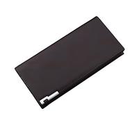 Dinglong portafoglio uomo con cerniera Fashion ID Portafoglio lungo da uomo in tinta unita Borsa con più slot per schede Pochette portafoglio uomo con cerniera