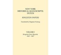 Dingman Versteeg 166 Versteeg2 1 Kingston Cou New York Historical M (Tascabile)