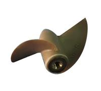 DingMotuo 2-Blade Copper Core Propeller for Model Ships 4 Sizes w/M3 Shaft Right Rotation(D45*P31.5mm)