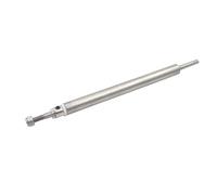 DingMotuo 4 mm Shaft Assembly for Model Boat, 304 Stainless Steel Drive Shaft, DIY Accessory for Boat Model Shaft System(Shaft 13 CM Sleeve 08 CM)