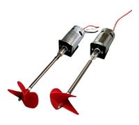 DingMotuo High-Power Shaft System Set for Fishing Netting Boat, with 997 Motore, 10 cm Propeller, One Left Hand and One Right Hand Propeller(15 cm)