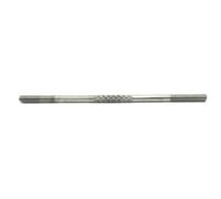 DingMotuo RC Models M3 Double Ended Threaded Turnbuckle Rods with Knurling 304 Stainless Steel Push-Pull Rods 10 Pieces(M3*L150mm)
