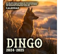 Dingo Calendar 2024 2025: 16 Months of The Animal from Sep 2024 to Dec 2025,Square 8.5 x 8.5 Inches Gift For Organizing & Planning