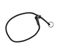 Dingo Gear 2 - Collare a strozzo per addestramento di Cani, Fatto a Mano, con Un limitatore, Impermeabile - Nero S - S04059