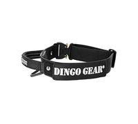 Dingo Gear S04026 Cobra - Collare per cani con manico, 4 cm, larghezza 40-52 cm, colore: Nero