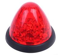 d'Ingombro Conico per Camion Rimorchio d'Ingombro Conico per | LED ad alta efficienza, voltaggio 12V-24V, design impermeabile IP67, installazione per facile, lunga durata(Red)