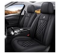 DINGQINGYUN Auto Set Coprisedili Per Citroen C3 Aircross 2017-2024 2025, Impermeabile Coprisedili, Set Coprisedile Anteriori E Posteriori Pelle Set Coprisedili Protezioni(Black)