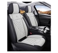 DINGQINGYUN Auto Set Coprisedili per Hyundai Tucson Hybrid 2022-2024, Impermeabile Coprisedili Universale, Set Coprisedile Anteriori e Posteriori Pelle Set Coprisedili Protezioni(B(Black Beige))