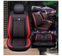 DINGQINGYUN Auto Set Coprisedili per Nissan Fuga (Y50) 1. Gen 2005-2009, Coprisedili Auto Universali Airbag Compatibile, Impermeabile Traspiranti Set Coprisedile Anteriori e Posteriori(B(Red))