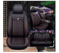 DINGQINGYUN Auto Set Coprisedili per Volvo XC60 1. Gen Y20 2015-2017, Coprisedili Auto Universali Airbag Compatibile, Impermeabile Traspiranti Set Coprisedile Anteriori e Posteriori(D(Black))