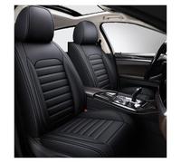 DINGQINGYUN Coprisedili Auto Anteriore per FIAT 500L 2012-2025, Impermeabile Coprisedili Universale, Set Coprisedile Anteriori Set Coprisedili Protezioni 2-Posti(Black)