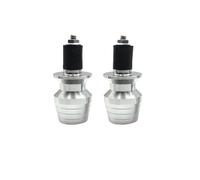 DINGYIG Contrappesi Moto 1 Coppia 7/8 ''22 Millimetri Moto Manubrio Tappi Manopole Slider Universale per FZ25 per FZ6 per YZF per R1 per R3(Color2)