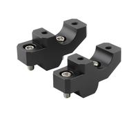 DINGYIG Manubrio Riser Moto per Mt-09 per MT09 per Tracer per FZ09 per Tracer900 per XSR900 Morsetto di Montaggio per Riser Manubrio Arretrato per Moto(Black)