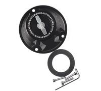 DINGYIG Tappo Serbatoio Benzina per YZF per R1 per R1M per R3 per R6 per R7 per MT07 per MT03 per MT09 Serbatoio Carburante Senza Chiave per Motocicletta Coperchio del(Gray)