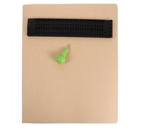 DINHEAROM 1 Set di tavoletta per l'apprendimento del Braille con penna stilo e carta - Tavoletta di supporto in plastica a 4 righe e 28 celle - Strumento di scrittura Braille per principianti