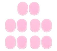 DINHEAROM 10 Pettini palmari per uomo e donna: spazzola massaggiante per cuoio capelluto di forma ovale, spazzola manuale per capelli, ideale per casa, doccia, viaggi e per lo shampoo, colore rosa.