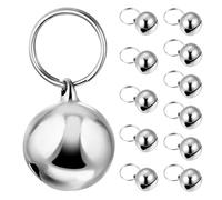 DINHEAROM 12 campanelli per per : campanelli in metallo con ciondolo per collari per e gatti - Ciondolo per collana per animali domestici per al tracciamento e avventure all'aria aperta