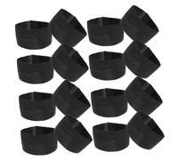 DINHEAROM 16 Pezzi Fascia da Lutto Bracciale da Polso Elastica Nera Regolabile Comodo e Resistente per Funerali e Eventi Sportivi per Commemorazioni