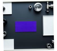 DINHEAROM 2 Pezzi Cobalt Glass Sheets For Chemistry Experiments Accurate Flame Color Reaction Plates For School And University Labs Reusable Educational Tool