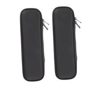 DINHEAROM 2 Pezzi Custodia Viaggio per Spazzolino Elettrico Eva Porta Spazzolino con per Dentifricio e Accessori Resistente Viaggi e Uso