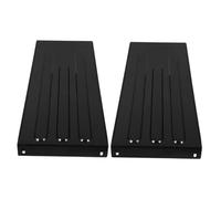 DINHEAROM 2pezzi Lateral Support Guards for Wheelchairs Side Protectors for Elderly Easy Installation Wind and Rain Deflectors Compatible with Power Wheelchairs