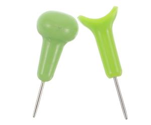 DINHEAROM 2pezzi Penne Braille in Strumento per Insegnare e Imparare Braille Accessorio per Scrittura per Studenti Non Vedenti e Insegnanti