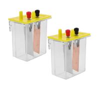 DINHEAROM 2sets Kit Esperimenti Elettrici Per Ragazzo Ragazza Di Scatole Per Batterie Salate Attrezzatura Didattica Per Esperimenti Scientifici Di Fisica e Bioenergetica Per Studenti Delle