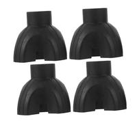 DINHEAROM 4 pezzi Puntali in Gomma per Bastone da Passeggio Base Protettiva Quadripode Antiscivolo per Anziani Copripunte Resistenti per Bastoni da Cammino Gommini Sostitutivi per Interni