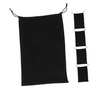 DINHEAROM 5pezzi Sacchetti Per Occhiali Coulisse Borsa Per Occhiali Da Sci Neve Custodia Per Da Sole Viaggio Protezione Anti-usura