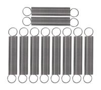 DINHEAROM Assortimento di 10 molle di compressione in metallo per livellamento del piano riscaldato - Accessori per stampanti 3D - Componenti di riparazione per stampanti con supporto per la pressione