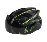 DINHEAROM Casco da Bici e Facile da Riporre Magnetico con Occhiali Staccabili, Design alla Moda in PC Nero, Protettivo per Uomo e Donna Durante la Guida