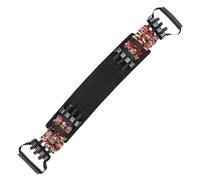 DINHEAROM Chest Expand Puller Accessorio per Allenamento Pettorali con Cintura Imbottita e Maniglie Soft per Palestra
