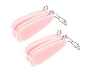 DINHEAROM Clip per Dimagrire Naso 2 Pezzi in Silicone Design Ergonomico, Strumento per Modellare e Sollevare Naso, per Uso Estetico e Cura Personale
