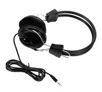 DINHEAROM Cuffie per Metal Detector Regolabili in Plastica Nero | Design Plug-and-play, Leggere e Affidabili, Uso Outdoor, Accessorio per Rivelatore di Metalli