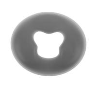 DINHEAROM Cuscino massaggiante in silicone per il viso: cuscino poggiatesta portatile per lettino da massaggio - sagomato per il supporto del viso - cuscinetto per il rilassamento facciale per spa e