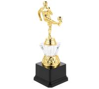 DINHEAROM di Calcio per Bambini: Piccola Statua da Football da 9,43'' - Statuetta da Calcio per Ragazze - MVP d'oro per tornei della Lega Giovanile e Sport scolastici