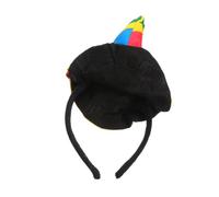 DINHEAROM Fascia Per Chioma Da Clown 2 Pezzi Copricapo Creativo Taglia Unica Decorazione Per Feste Carnevale e Maschere Ragazzo Ragazza